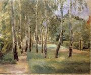 Max Liebermann The Birch-Lined Avenue in the Wannsee Garden Facing West